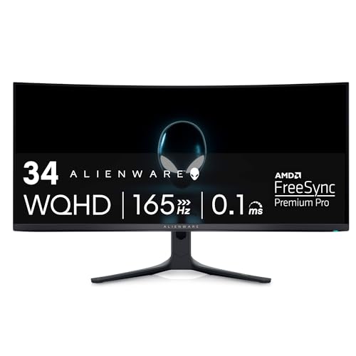 Alienware Aw3423Dwf 34 Quantum Dot Oled Curved Ultrawide Gaming Monitor