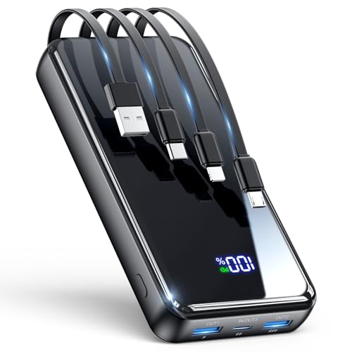Best Power Bank With Built in Cable