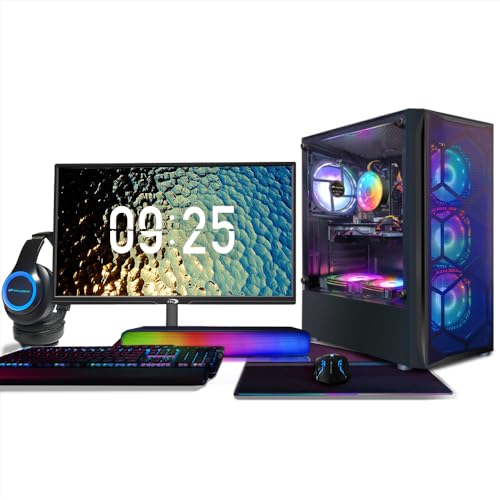 Full Gaming Pc Setup With Monitor