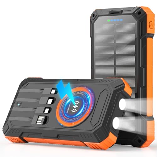High Sierra Ipx 5 Solar Fast Wireless Power Bank