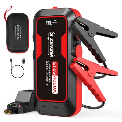 Portable Power Bank And Jump Starter
