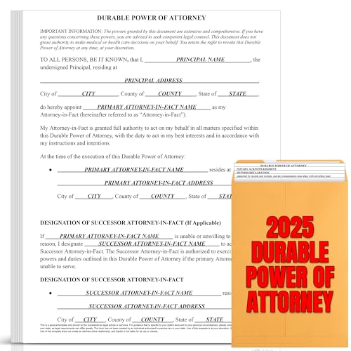 Power of Attorney Form for Bank Account