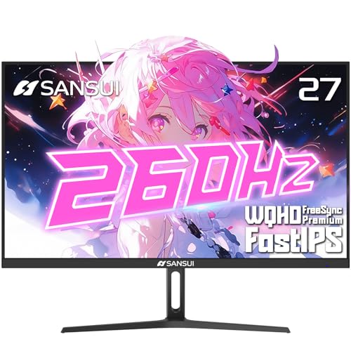 Sansui 27 Inch Wqhd 240Hz Gaming Monitor
