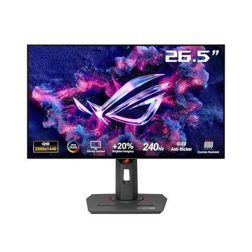 Strix Widescreen Gaming Oled Monitor Asus Rog Xg27Aqdmg