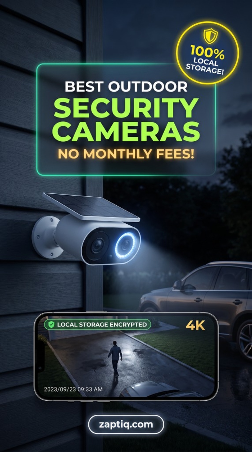 Best Outdoor Security Cameras No Subscription Pin Zaptiq