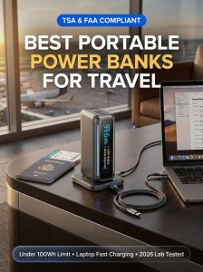 Best Portable Power Banks for International Travel (Airline-Approved & Tested)