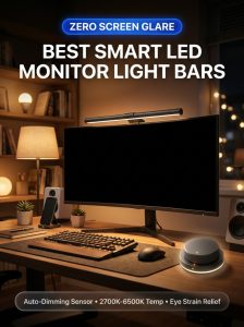 Best Smart LED Monitor Light Bars & Desk Lamps (Tested 2026)