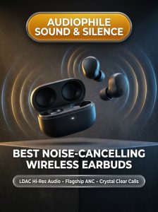 Best Premium Noise-Cancelling Wireless Earbuds (Audiophile Tested 2026)