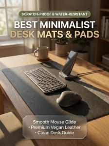 Best Minimalist Desk Mats & Desk Pads for Ultra-Clean Workstations (Tested 2026)